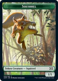 Squirrel // Thopter (026) Double-sided Token [Double Masters Tokens] - Destination Retro