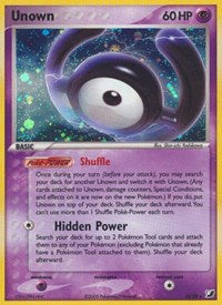 Unown (H) (H/28) [EX: Unseen Forces] - Destination Retro