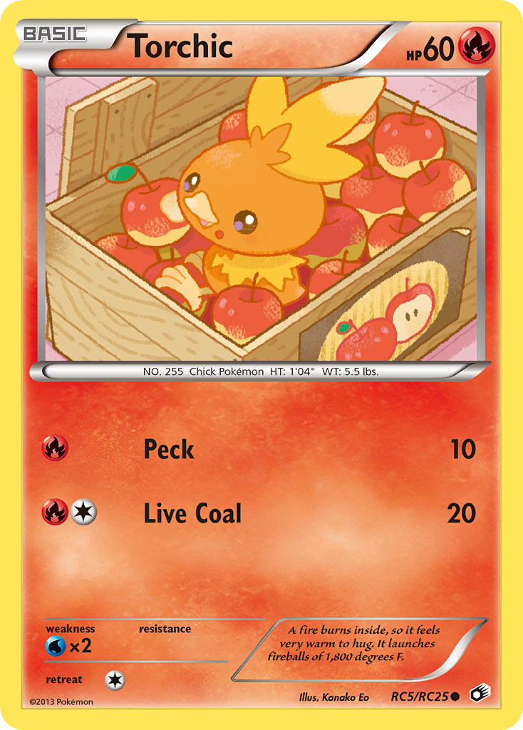 Torchic (RC5/RC25) [Black & White: Legendary Treasures] - Destination Retro