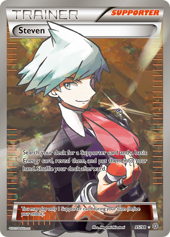 Steven (95/98) [XY: Ancient Origins] - Destination Retro