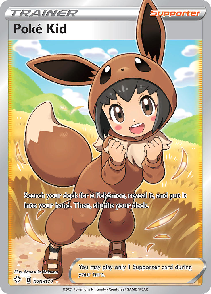 Poké Kid (70/72) [Sword & Shield: Shining Fates] - Destination Retro