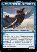 Malcolm, Keen-Eyed Navigator [The Lost Caverns of Ixalan Commander] - Destination Retro