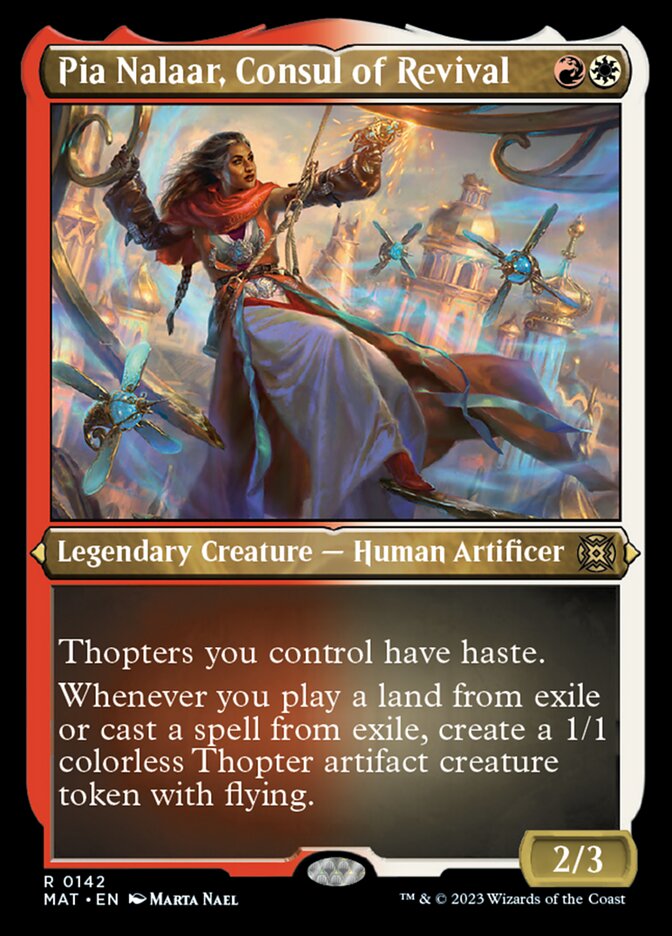 Pia Nalaar, Consul of Revival (Foil Etched) [March of the Machine: The Aftermath] - Destination Retro