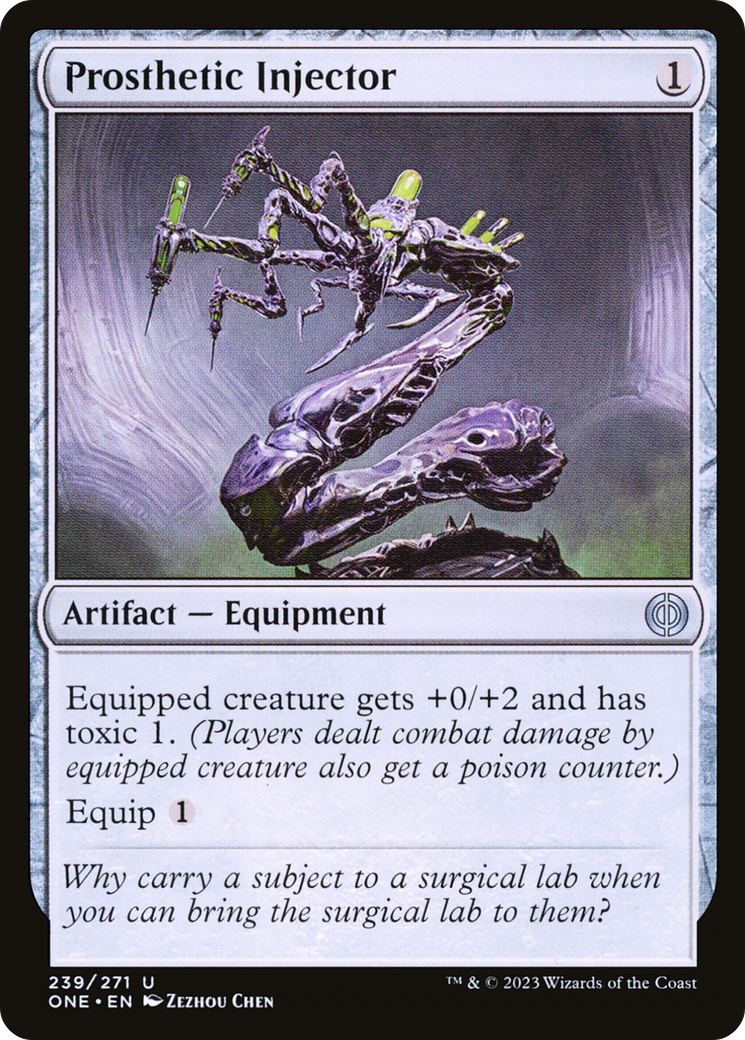 Prosthetic Injector [Phyrexia: All Will Be One] - Destination Retro