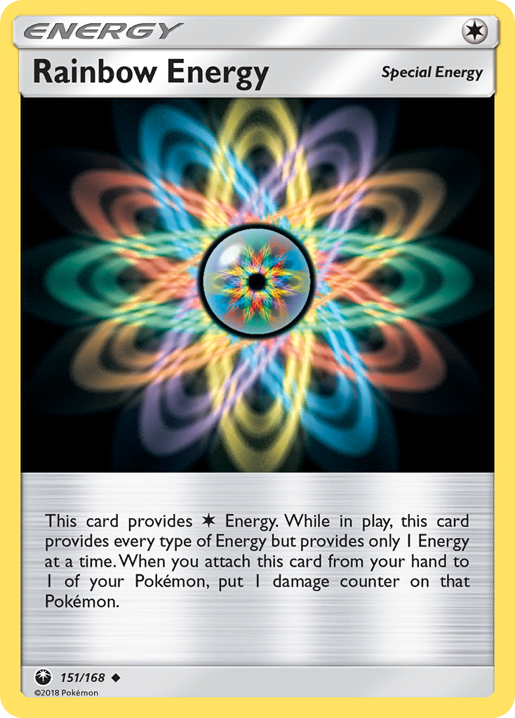 Rainbow Energy (151/168) [Sun & Moon: Celestial Storm] - Destination Retro