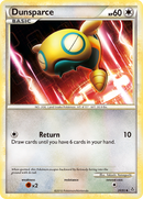 Dunsparce (29/95) [HeartGold & SoulSilver: Unleashed] - Destination Retro
