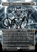 Kemba, Kha Enduring (Borderless Manga Step-and-Compleat Foil) [Phyrexia: All Will Be One] - Destination Retro