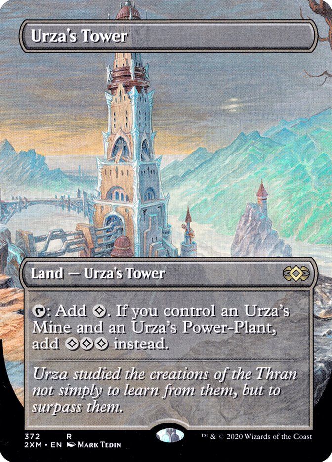 Urza's Tower (Borderless) [Double Masters] - Destination Retro