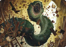 Bookwurm Art Card [Strixhaven: School of Mages Art Series] - Destination Retro