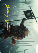 Ugluk of the White Hand Art Card (Gold-Stamped Signature) [The Lord of the Rings: Tales of Middle-earth Art Series] - Destination Retro