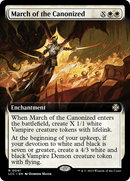 March of the Canonized (Extended Art) [The Lost Caverns of Ixalan Commander] - Destination Retro