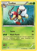 Ledian (7/146) [XY: Base Set] - Destination Retro