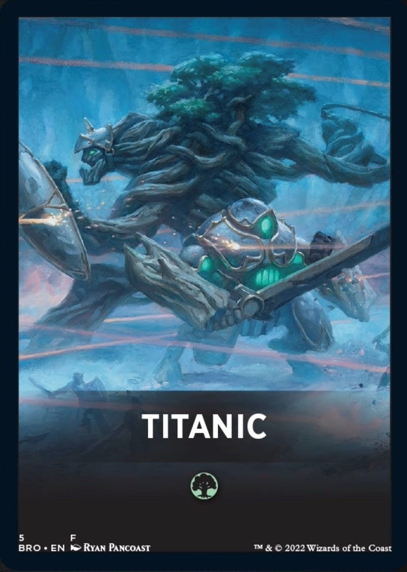 Titanic Theme Card [The Brothers' War Tokens] - Destination Retro