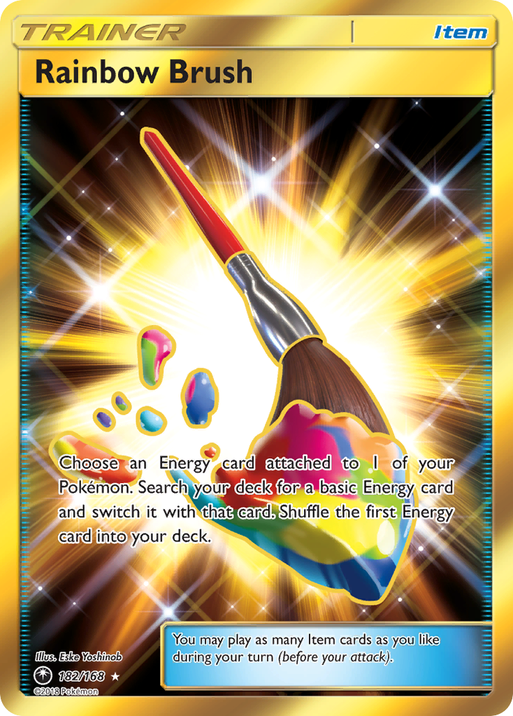 Rainbow Brush (182/168) [Sun & Moon: Celestial Storm] - Destination Retro