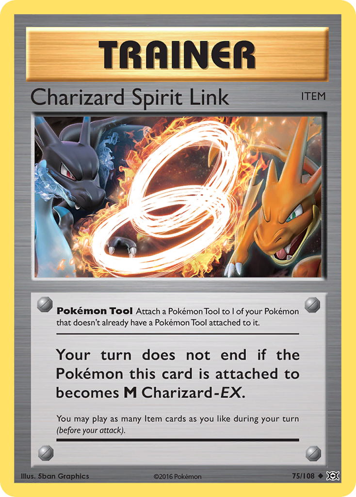 Charizard Spirit Link (75/108) [XY: Evolutions] - Destination Retro