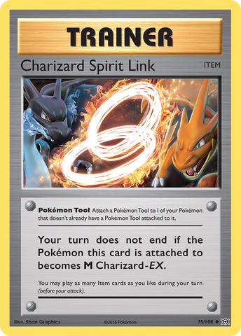 Charizard Spirit Link (75/108) [XY: Evolutions] - Destination Retro