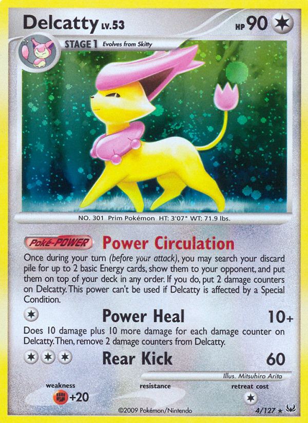 Delcatty (4/127) [Platinum: Base Set] - Destination Retro