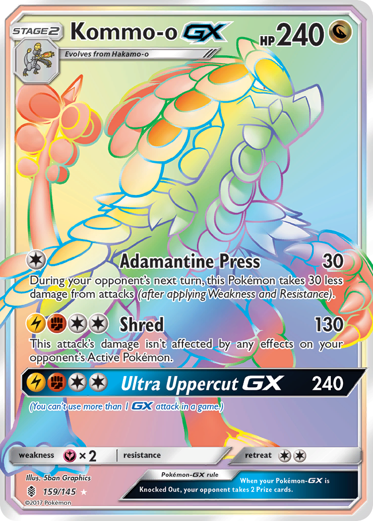 Kommo-o GX (159/145) [Sun & Moon: Guardians Rising] - Destination Retro