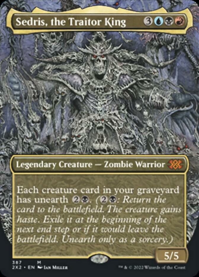 Sedris, the Traitor King (Borderless Alternate Art) [Double Masters 2022] - Destination Retro