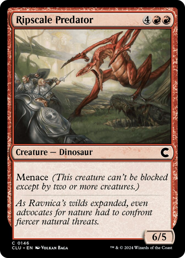 Ripscale Predator [Ravnica: Clue Edition] - Destination Retro