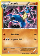 Lucario (47/124) [XY: Fates Collide] - Destination Retro