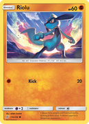 Riolu (116/236) [Sun & Moon: Unified Minds] - Destination Retro