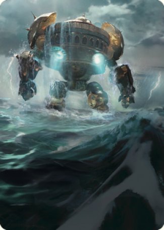 Island Art Card [The Brothers' War Art Series] - Destination Retro