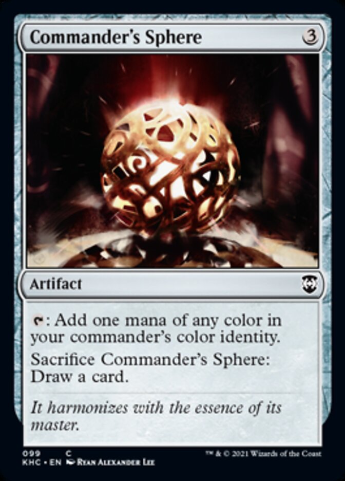 Commander's Sphere [Kaldheim Commander] - Destination Retro