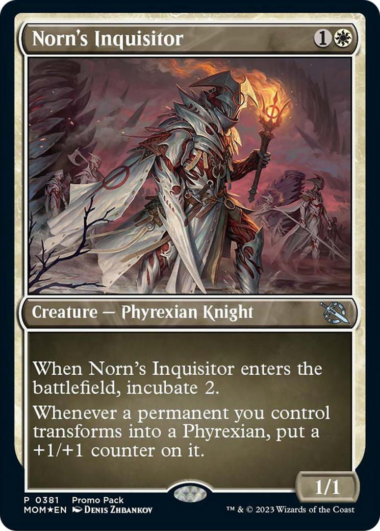 Norn's Inquisitor (Promo Pack) [March of the Machine Promos] - Destination Retro