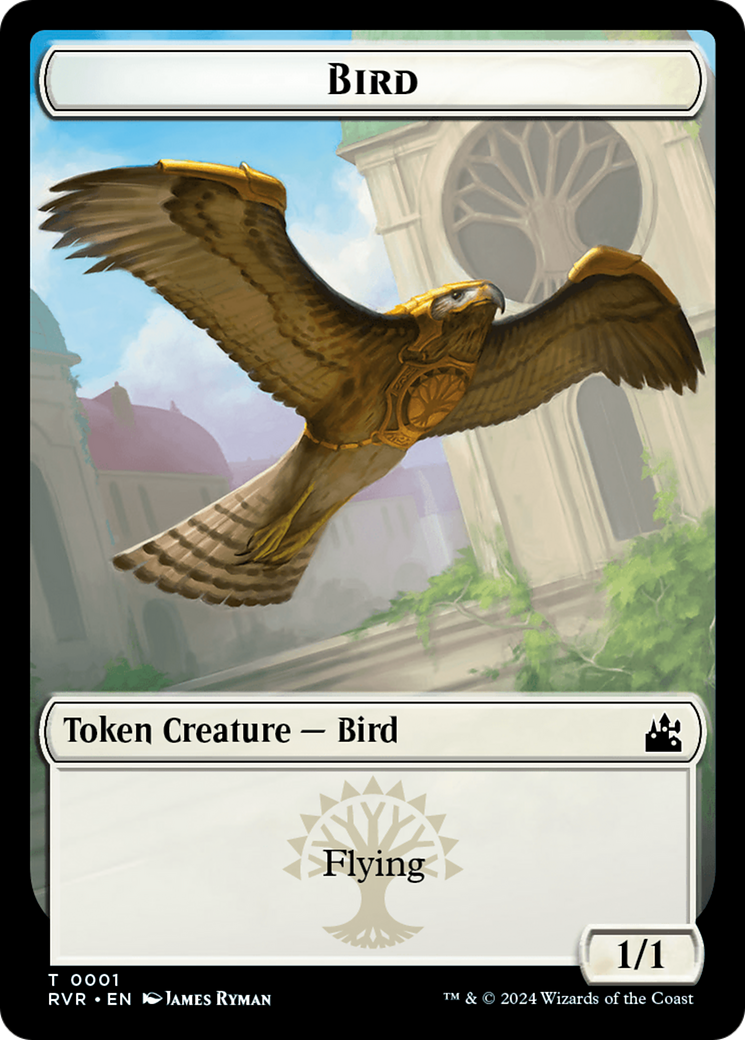 Bird Token [Ravnica Remastered Tokens] - Destination Retro