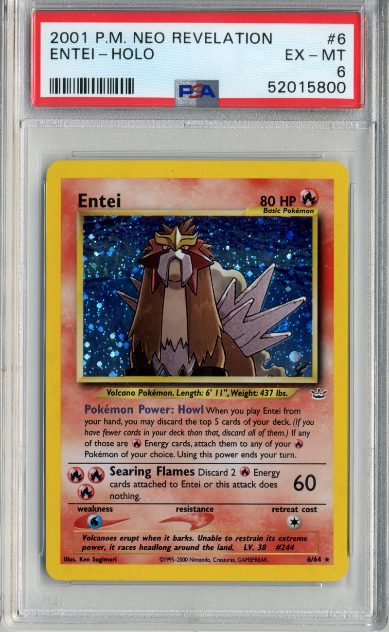 PSA - EX-MT 6 - ENTEI-HOLO - NEO REVELATION - Destination Retro