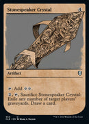 Stonespeaker Crystal (Showcase) [Commander Legends: Battle for Baldur's Gate] - Destination Retro