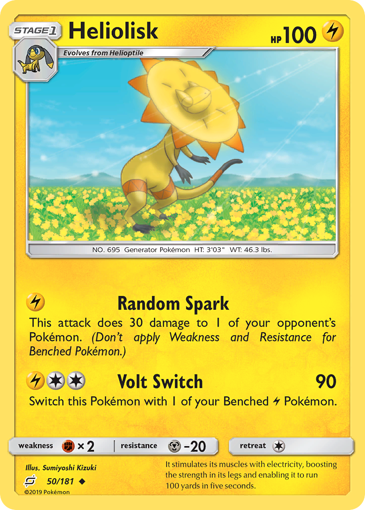 Heliolisk (50/181) [Sun & Moon: Team Up] - Destination Retro