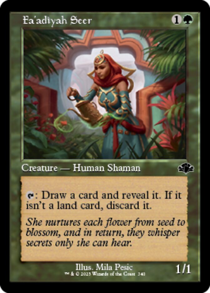 Fa'adiyah Seer (Retro) [Dominaria Remastered] - Destination Retro