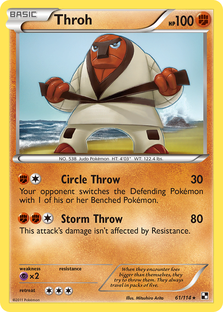 Throh (61/114) [Black & White: Base Set] - Destination Retro