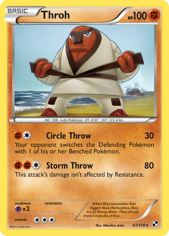 Throh (61/114) [Black & White: Base Set] - Destination Retro