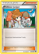 Professor Juniper (98/108) [Black & White: Dark Explorers] - Destination Retro