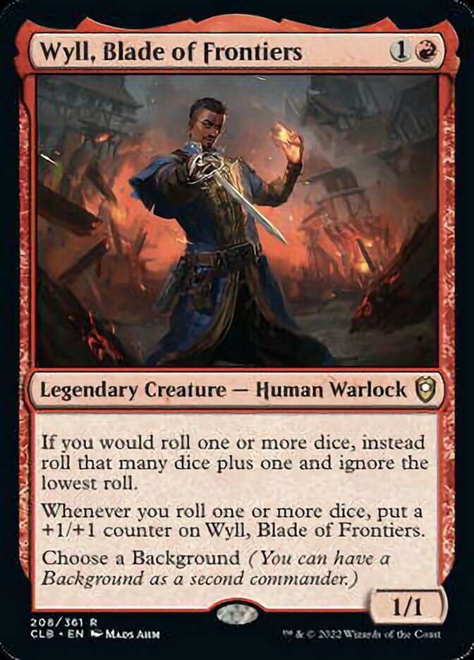 Wyll, Blade of Frontiers [Commander Legends: Battle for Baldur's Gate] - Destination Retro