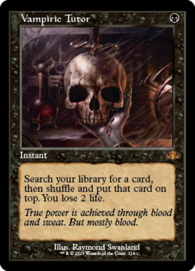 Vampiric Tutor (Retro) [Dominaria Remastered] - Destination Retro