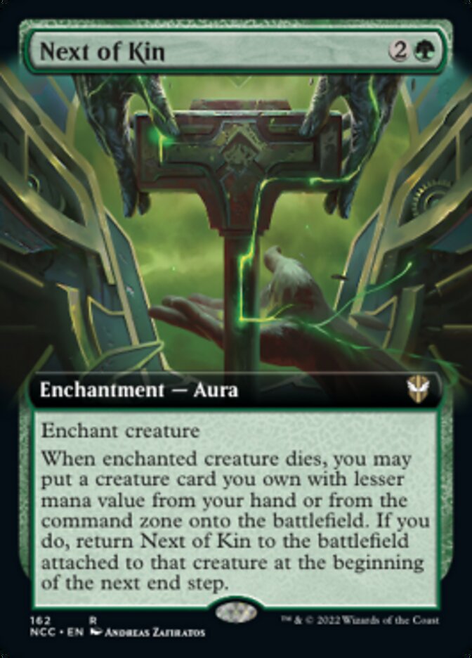 Next of Kin (Extended Art) [Streets of New Capenna Commander] - Destination Retro
