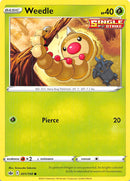 Weedle (001/198) [Sword & Shield: Chilling Reign] - Destination Retro