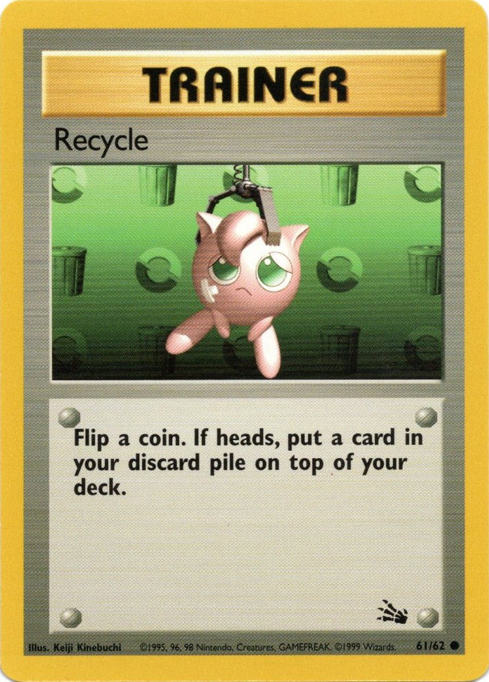 Recycle (61/62) [Fossil Unlimited] - Destination Retro