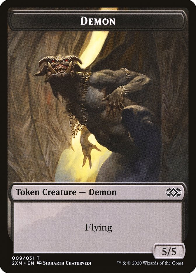 Demon Token [Double Masters] - Destination Retro