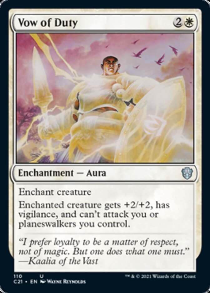 Vow of Duty [Commander 2021] - Destination Retro