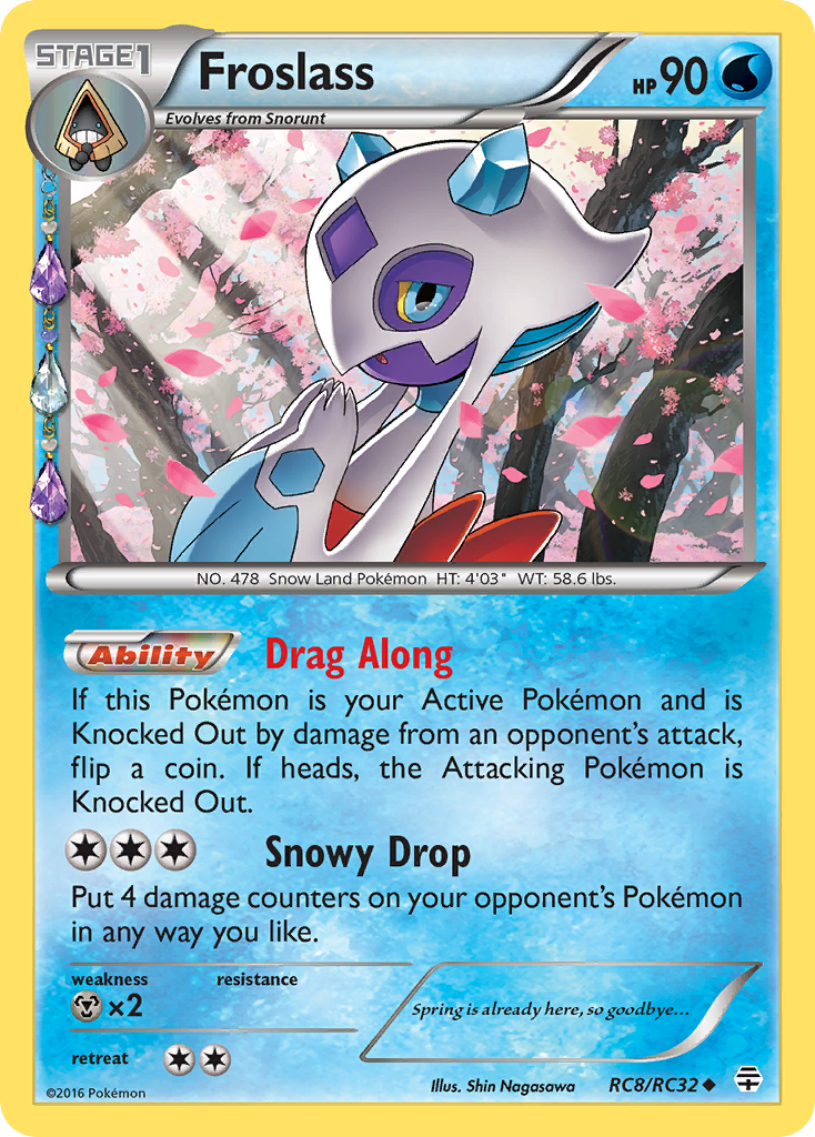 Froslass (RC8/RC32) [XY: Generations] - Destination Retro