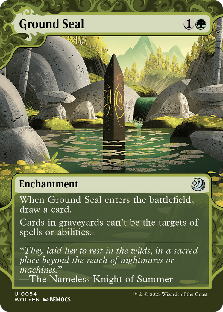 Ground Seal [Wilds of Eldraine: Enchanting Tales] - Destination Retro