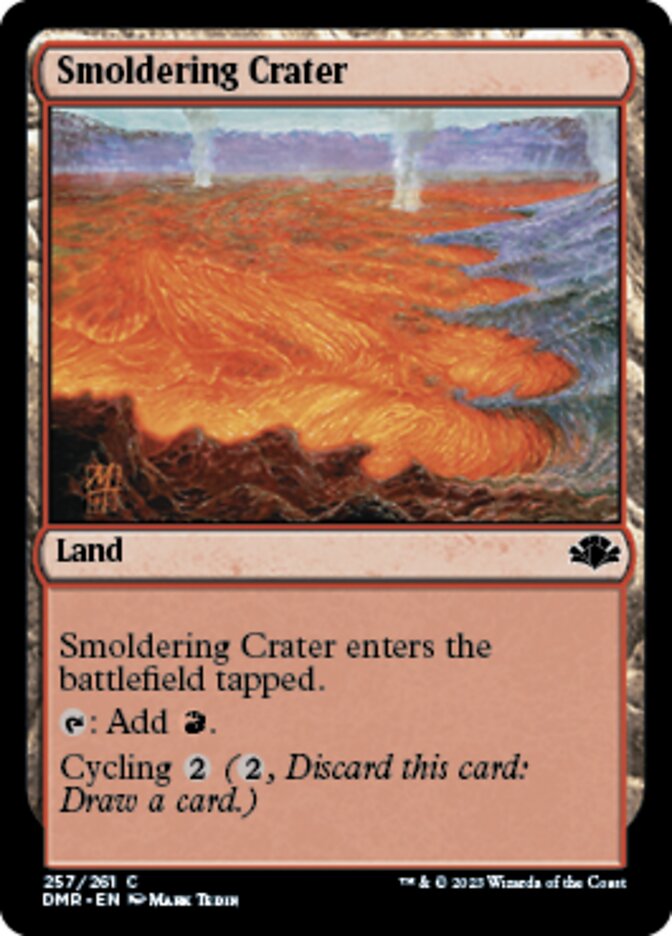 Smoldering Crater [Dominaria Remastered] - Destination Retro