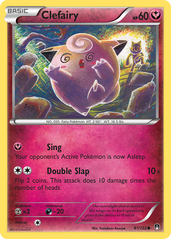 Clefairy (81/122) [XY: BREAKpoint] - Destination Retro