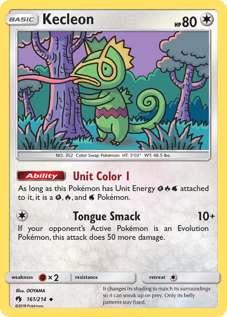Kecleon (161/214) [Sun & Moon: Lost Thunder] - Destination Retro