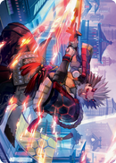 Isshin, Two Heavens as One 2 Art Card [Kamigawa: Neon Dynasty Art Series] - Destination Retro